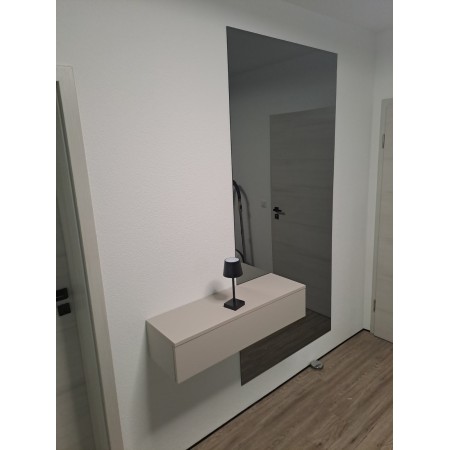 Consolă suspendată cu oglindă pentru hol  A-63